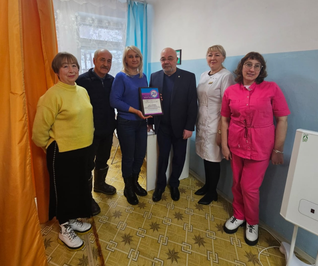 Opening of a physiotherapy room in Chuna District Hospital with the participation of the Pharmasyntez Group of Companies