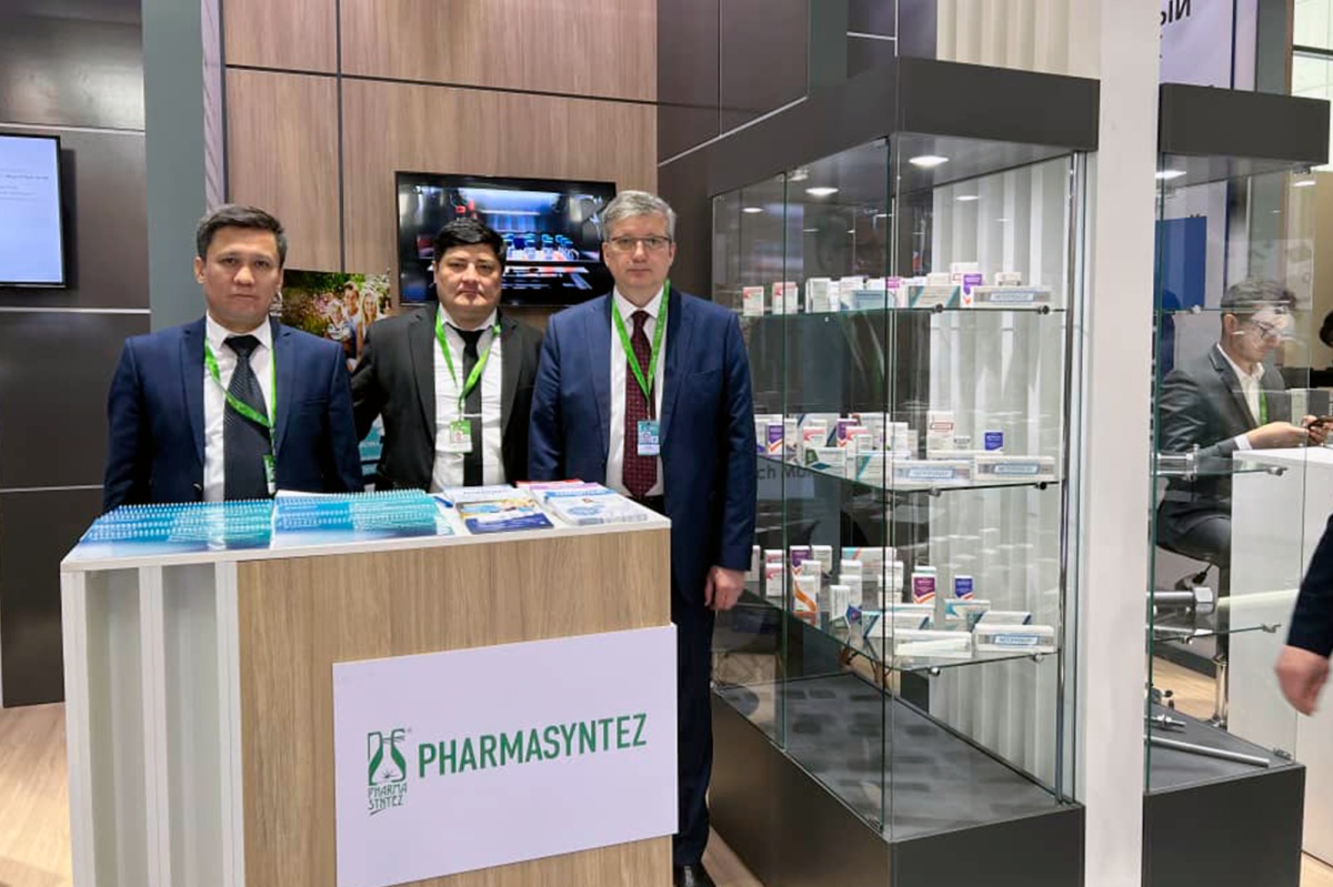 The Pharmasyntez Group of Companies at the International Exhibition “Innoprom. Central Asia 2023”.
